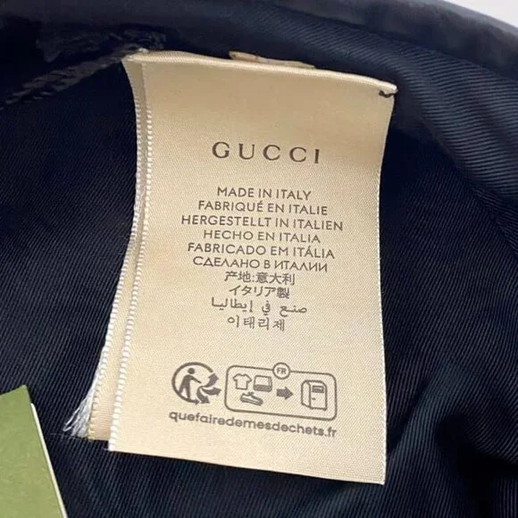 Gucci Beret Green Red Black GG Marmont - Picture 8 of 10